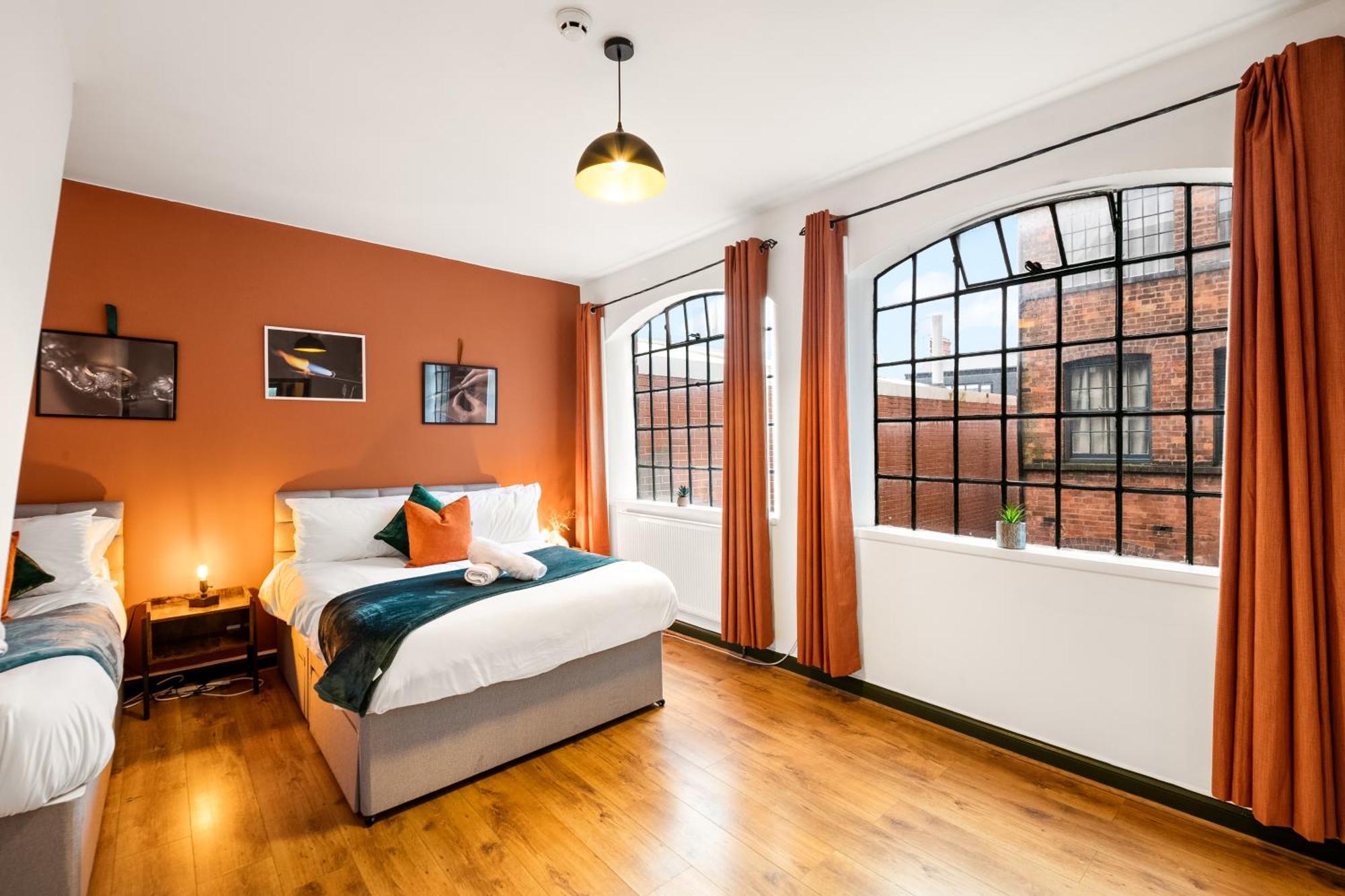 Spacious Birmingham City Apartment Zewnętrze zdjęcie