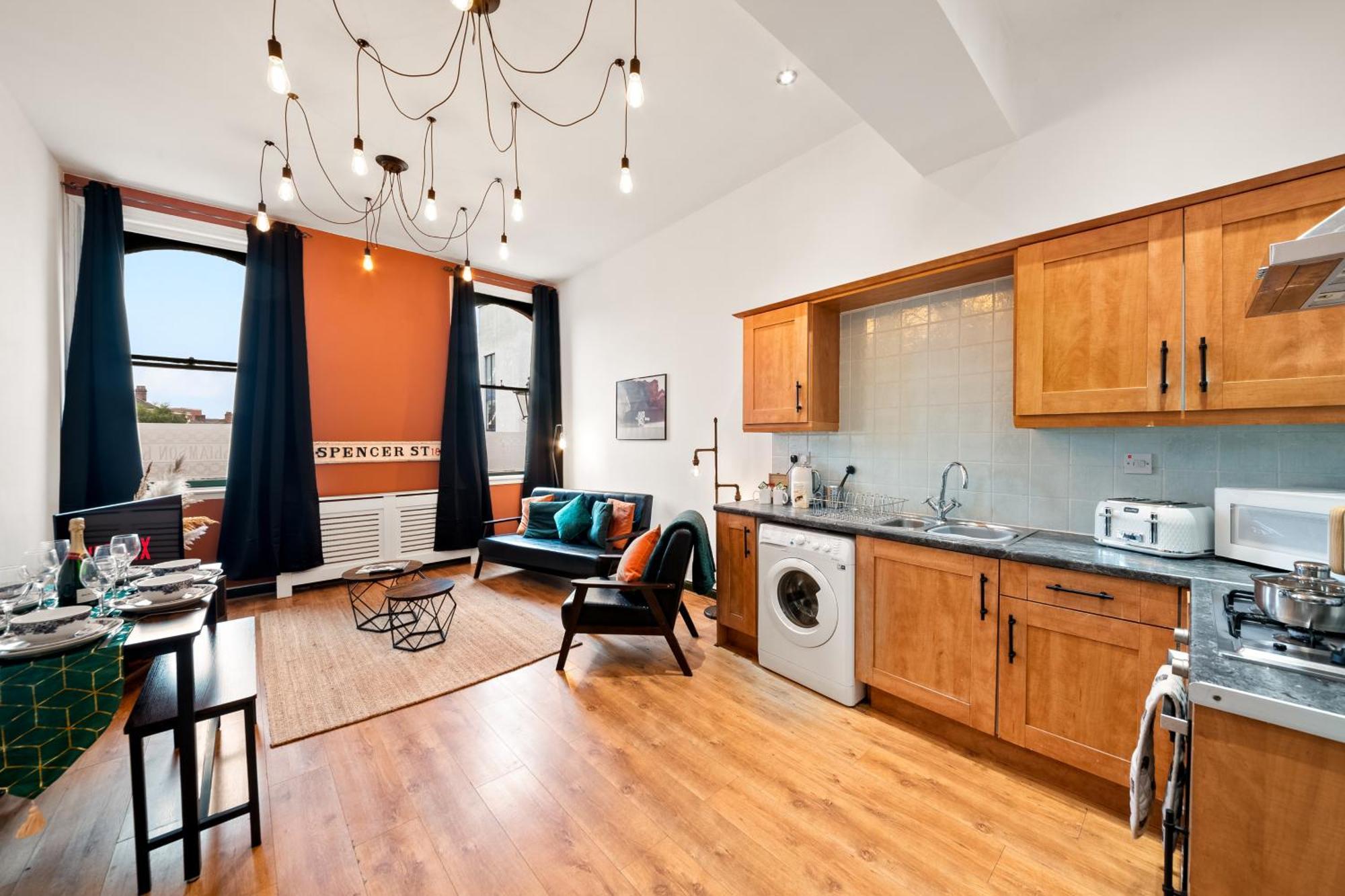 Spacious Birmingham City Apartment Zewnętrze zdjęcie